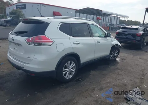 2015 Nissan Rogue Sv z USA, uszkodzony, nr VIN 5N1AT2MT7FC783686